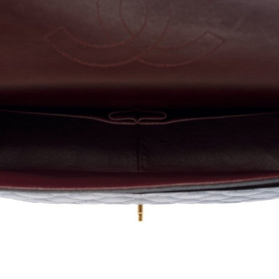 Classic Black Quilted Leather Bag – Gold Chain Edition