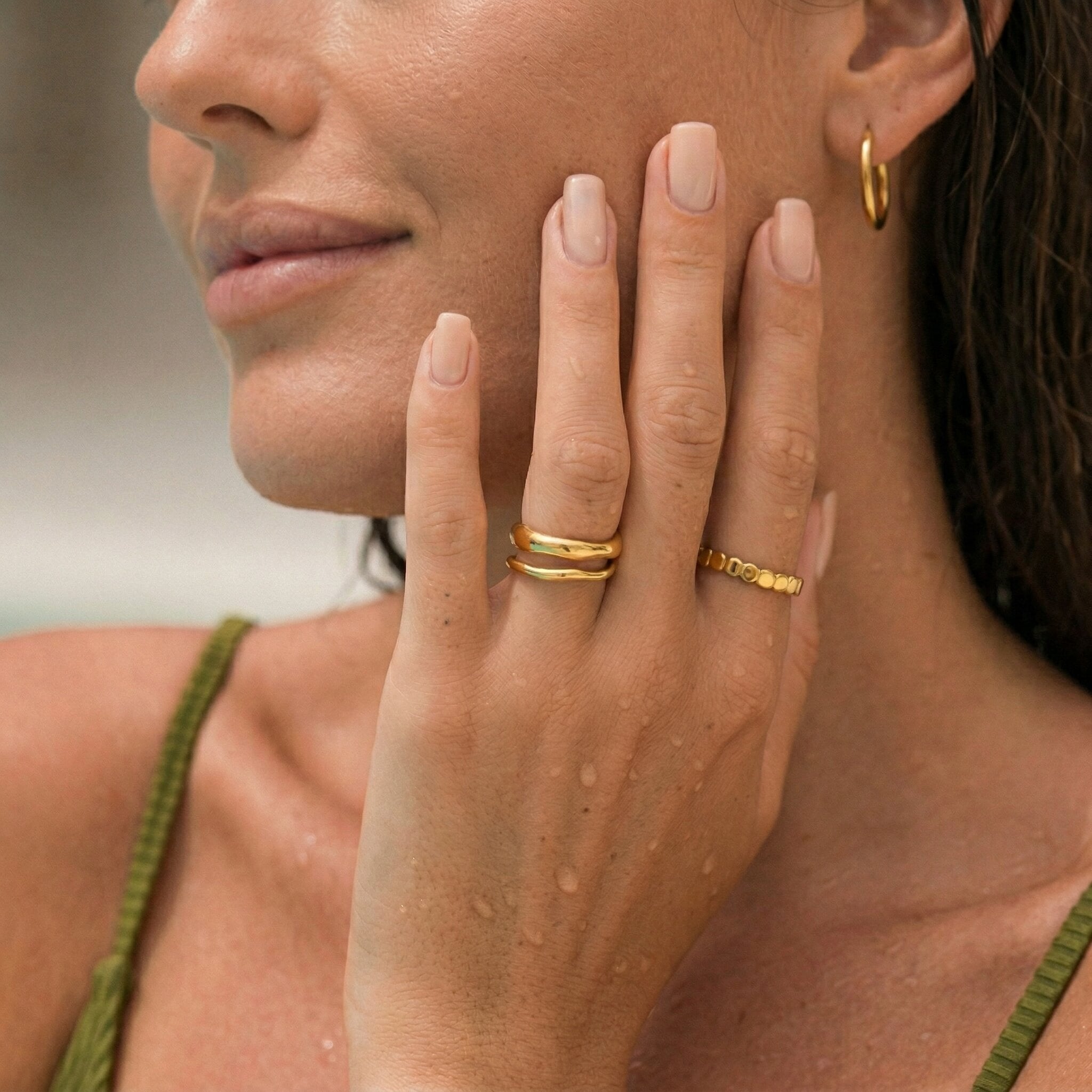 Dianne Gold Stacker Ring