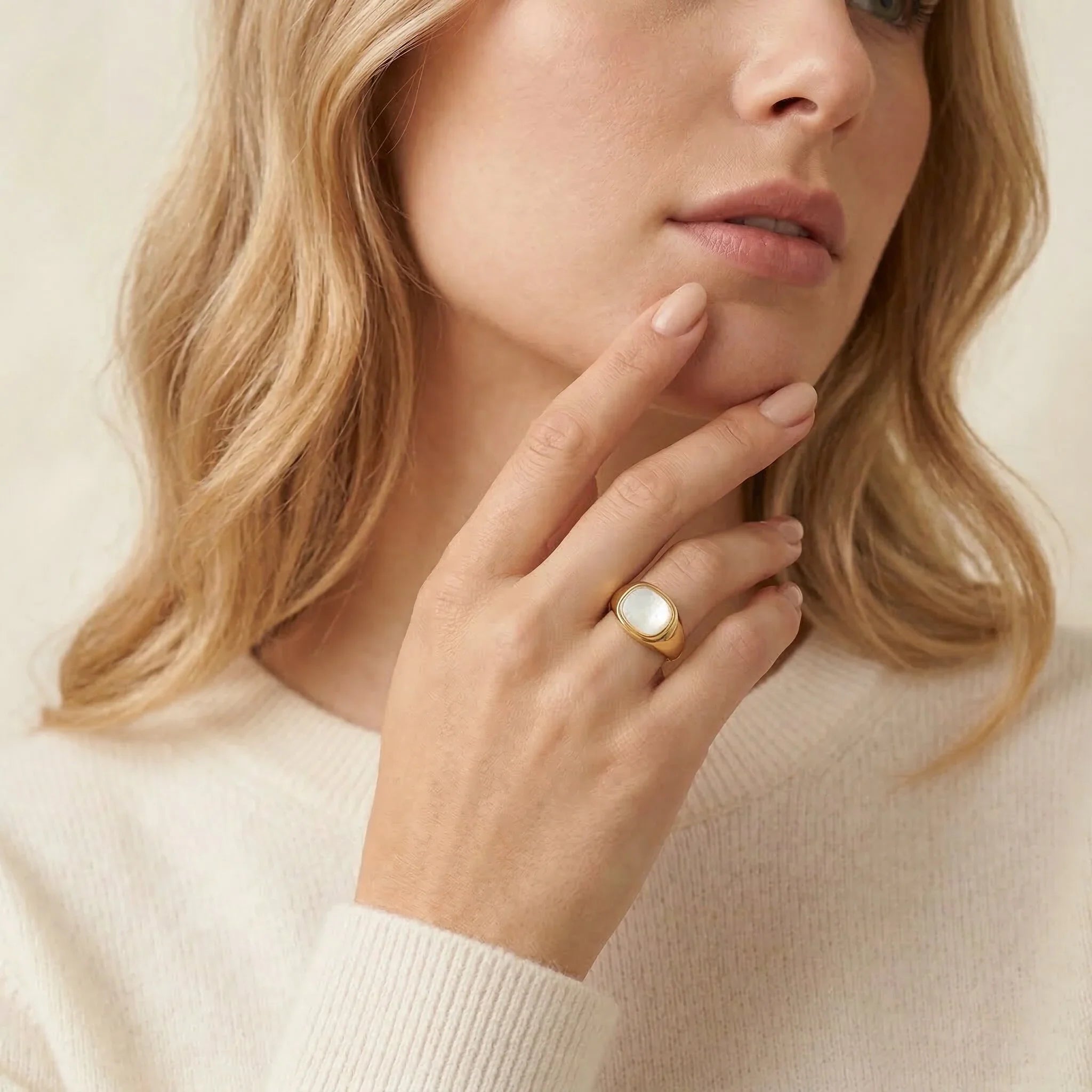 Nova Gold Ring
